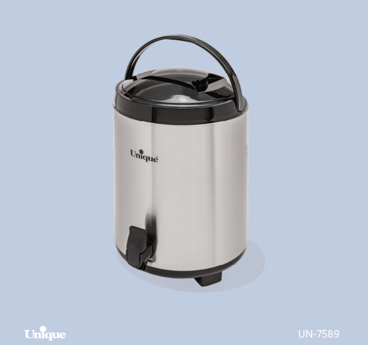 کلمن استیل داخل استیل یونیک سایز 8 لیتر مدل UN-7583