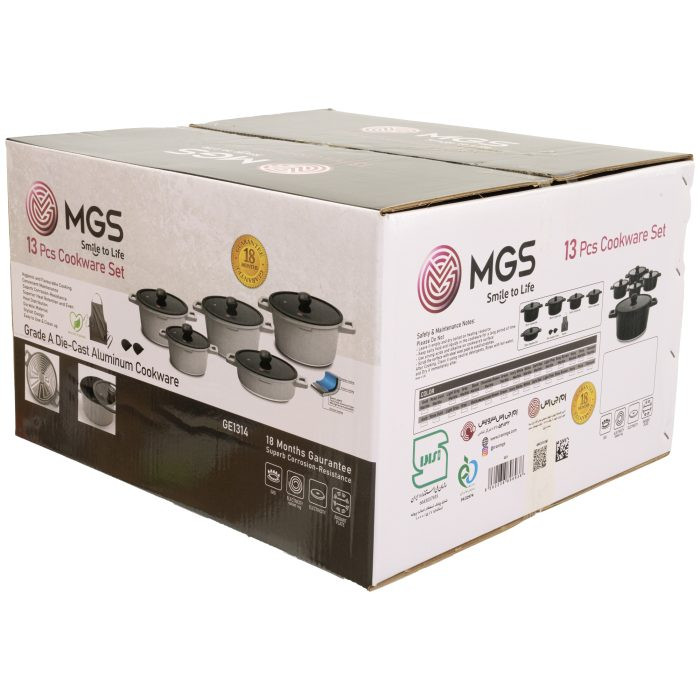 سرویس قابلمه MGS طرح جرمنی E تعداد 13 پارچه